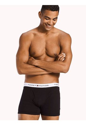 3 Pack De Boxer Brief Negro En Algodón Tommy Hilfiger