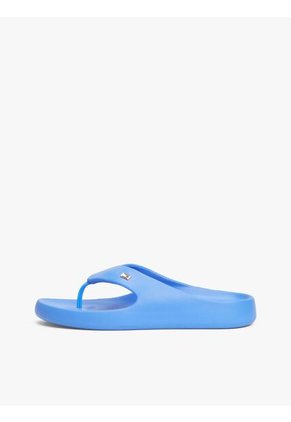 Sandalias Azul Anatómicas Con Logo Esmaltado Tommy Hilfiger