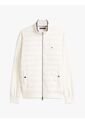 Chaqueta Blanca De Punto Acolchada Con Cremallera Tommy Hilfiger de Tommy Hilfiger