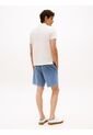 Polo Blanco De Corte Regular Con Tapeta Y Cuello A Contraste Tommy Hilfiger de Tommy Hilfiger