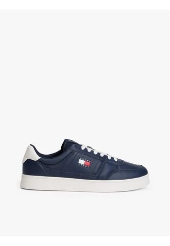 Tenis Azul The Greenwich Essential De Cuero Tommy Hilfiger Tommy Hilfiger