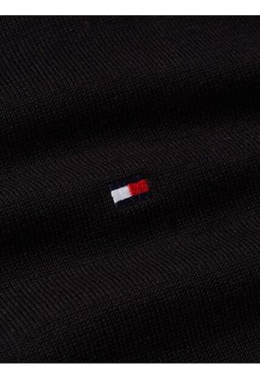 Saco Negro Essential Con Cuello V Tommy Hilfiger