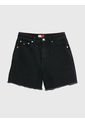 Shorts Jeans Tommy Hilfiger X Shawn Mendes De Cintura Alta Mujer Negro Tommy Hilfiger de Tommy Hilfiger