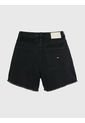Shorts Jeans Tommy Hilfiger X Shawn Mendes De Cintura Alta Mujer Negro Tommy Hilfiger de Tommy Hilfiger