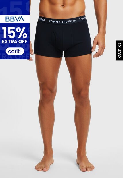 Bóxer x3 TOMMY HILFIGER Multicolor