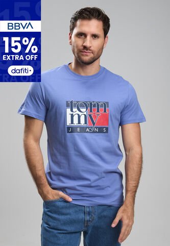 Camiseta TOMMY HILFIGER Azul Tommy Hilfiger