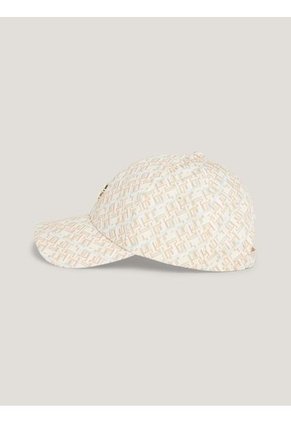 Gorra Blanca Con Monogramas TH Tommy Hilfiger