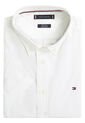 Camisa Blanca Flex Poplin Solid De Manga Corta Tommy Hilfiger de Tommy Hilfiger