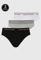 Pantaloncillo Trío  Gris-Negro-Blanco Tommy Hilfiger de Tommy Hilfiger