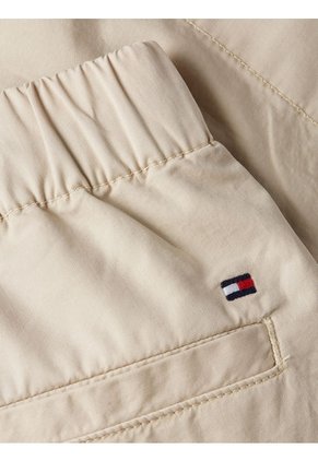 Pantalón Corto De Mujer Beige Tommy Hilfiger