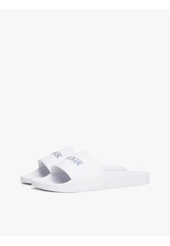 Sandalias Blanco Con Logo En Relieve Tommy Hilfiger Tommy Hilfiger