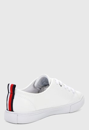 Tenis Blanco-Plateado Tommy Hilfiger