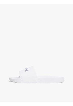Sandalias Blanco Con Logo En Relieve Tommy Hilfiger