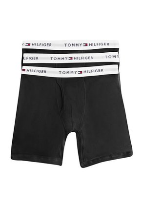 3 Pack De Boxer Brief Negro En Algodón Tommy Hilfiger