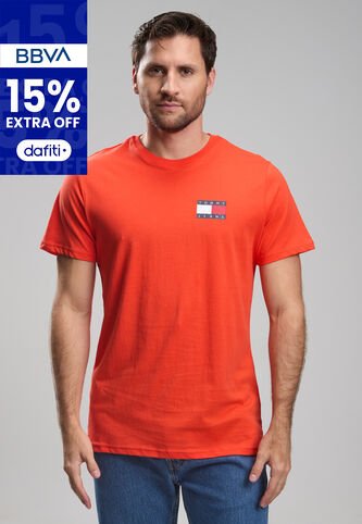 Camiseta TOMMY HILFIGER Naranja Tommy Hilfiger