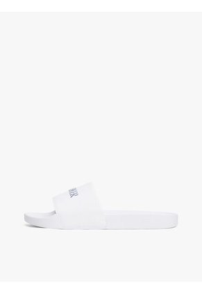 Sandalias Blanco Con Logo En Relieve Tommy Hilfiger