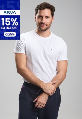 Camiseta TOMMY HILFIGER Blanco Tommy Hilfiger