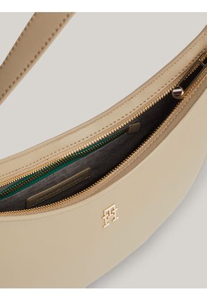 Bolso Beige De Hombro Con Monotipo Hilfiger Tommy Hilfiger