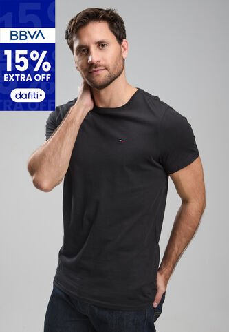 Camiseta TOMMY HILFIGER Negro Tommy Hilfiger