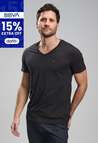 Camiseta TOMMY HILFIGER Negro Tommy Hilfiger