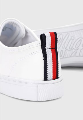 Tenis Blanco-Plateado Tommy Hilfiger