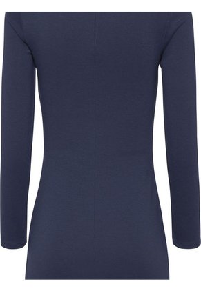 Vestido Signature Ajustado Con Cuello Perkins Mujer Azul Tommy Jeans