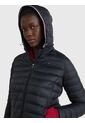 Chaqueta Negra Heritage Acolchada Para Mujer Tommy Hilfiger de Tommy Hilfiger