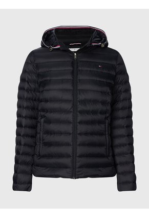 Chaqueta Negra Heritage Acolchada Para Mujer Tommy Hilfiger