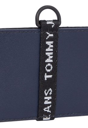 Tarjetero Azul Con Logo Para Hombre Tommy Hilfiger