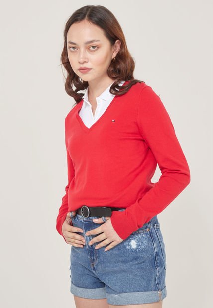 Saco Rojo Tommy Hilfiger