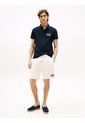 Polo Azul De Corte Regular Con Logo Tommy Hilfiger de Tommy Hilfiger