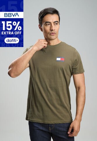 Camiseta TOMMY HILFIGER Verde Tommy Hilfiger