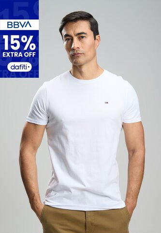 Camiseta TOMMY HILFIGER Blanco Tommy Hilfiger