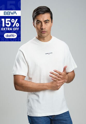 Camiseta TOMMY HILFIGER Blanco Tommy Hilfiger