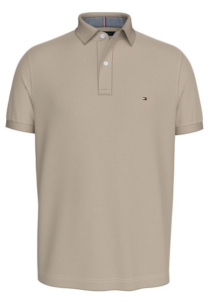 Polo Rosa 1985 De Corte Regular Tommy Hilfiger