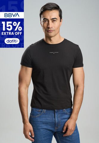 Camiseta TOMMY HILFIGER Negro Tommy Hilfiger