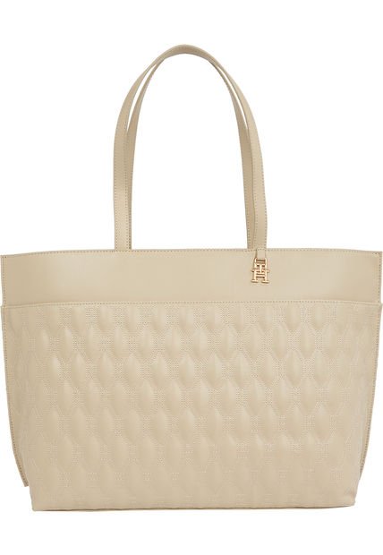 Bolso Beige IM Latam Quilting Tommy Hilfiger