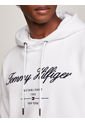 Buzo Blanco Con Capota Y Logotipo En Cursiva Tommy Hilfiger de Tommy Hilfiger