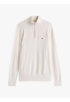 Saco Blanco De Cuello Perkins Con Cremallera Tommy Hilfiger