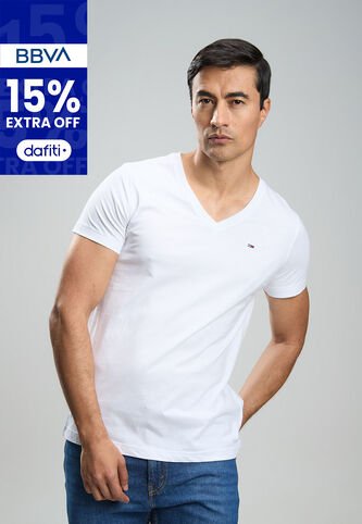 Camiseta TOMMY HILFIGER Blanco Tommy Hilfiger