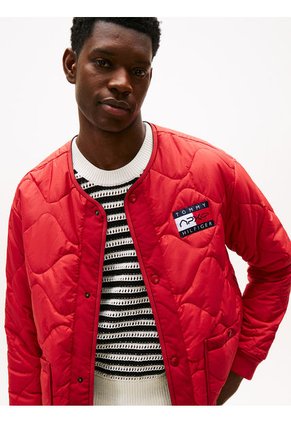 Chaqueta Roja Acolchada Reversible Colección APXGP Tommy Hilfiger