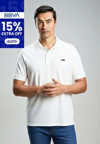Polo TOMMY HILFIGER Blanco Tommy Hilfiger