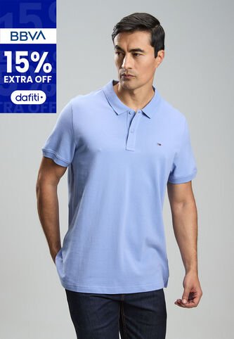 Polo TOMMY HILFIGER Azul Lavanda Tommy Hilfiger