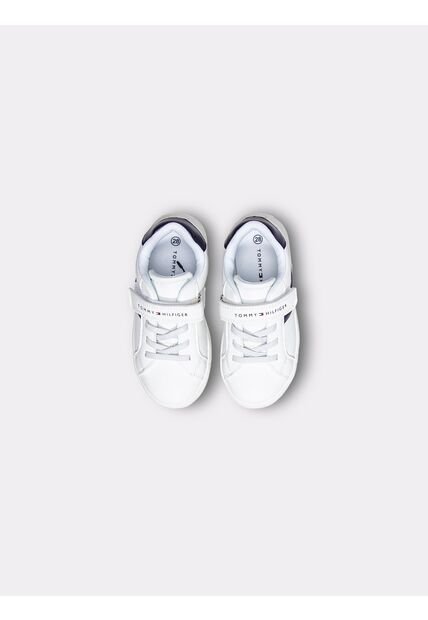 Tenis Blanco Tommy Hilfiger Con Velcro Tommy Hilfiger
