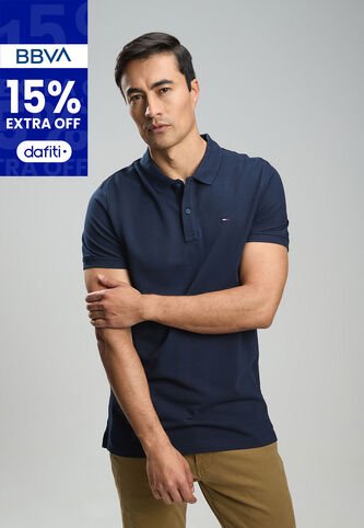 Polo TOMMY HILFIGER Azul Tommy Hilfiger