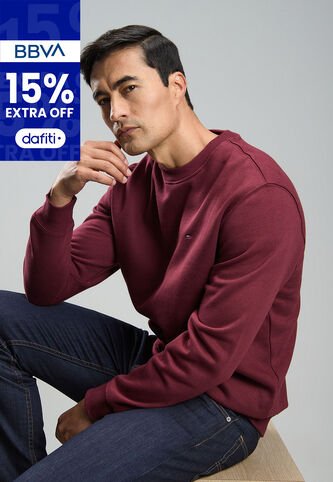 Buzo TOMMY HILFIGER Vinotinto Tommy Hilfiger