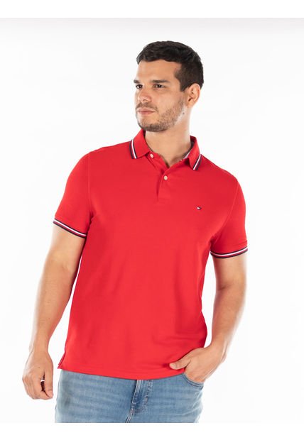 Saco Polo Para Hombre Rojo Tommy Hilfiger