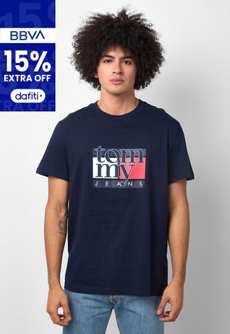 Camiseta TOMMY HILFIGER Azul Tommy Hilfiger