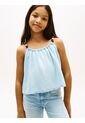 Top Azul De Tirantes Con Abalorios Tommy Hilfiger de Tommy Hilfiger