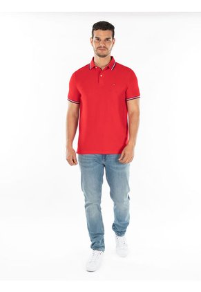 Saco Polo Para Hombre Rojo Tommy Hilfiger
